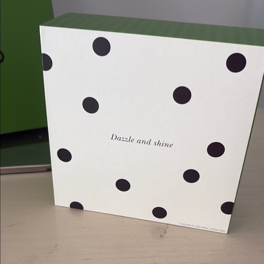 Kate Spade Gold Puff Heart Earrings, NEW XTarget Collab Ltd Edition - Picture 2 of 5